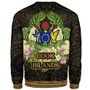 Cook Islands Sweatshirt - Polynesian Gold Patterns Collection 2