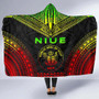 Niue Polynesian Chief Hooded Blanket - Reggae Version 5