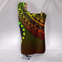 Polynesian Cook Islands Hooded Blanket - Reggae Vintage Polynesian Patterns 2