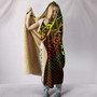 Polynesian Cook Islands Hooded Blanket - Reggae Vintage Polynesian Patterns 3