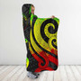 Niue Hooded Blanket - Reggae Tentacle Turtle 3