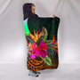 Tokelau Hooded Blanket - Summer Hibiscus 2