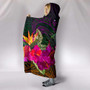 Tokelau Hooded Blanket - Summer Hibiscus 4