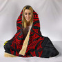 Hawaii Custom Personalised Hooded Blanket - Polynesian Whale Tail 5