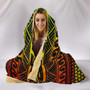 Polynesian American Samoa Hooded Blanket - Reggae Vintage Polynesian Patterns 5