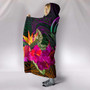 Federated States of Micronesia Hooded Blanket - Summer Hibiscus 4