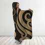 Yap Hooded Blanket - Gold Tentacle Turtle 3