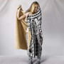 Samoa Hooded Blanket - Coat Of Arm (White) 3