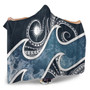 Marshall Islands Polynesian Hooded Blanket - Ocean Style 3