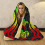 Marshall Islands Hooded Blanket - Reggae Tentacle Turtle 4