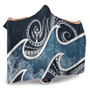 Kosrae Islands Polynesian Hooded Blanket - Ocean Style 4