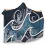 New Caledonia Polynesian Hooded Blanket - Ocean Style 3