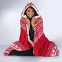 Tahiti Flag Polynesian Chief Hooded Blanket 3