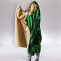 Tonga Hooded Blanket - Green Tentacle Turtle 2