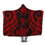 Federated States of Micronesia Hooded Blanket - Red Tentacle Turtle 1