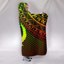 Polynesian Pohnpei Hooded Blanket - Reggae Vintage Polynesian Patterns 2