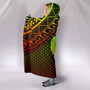 Polynesian Pohnpei Hooded Blanket - Reggae Vintage Polynesian Patterns 4