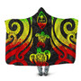 Guam Hooded Blanket - Reggae Tentacle Turtle 1