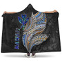 Polynesian Hawaii Hooded Blanket - Polynesian Wings 1