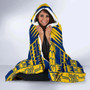 Niue Hooded Blanket - Polynesian Tattoo Flag 3