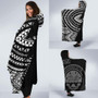Federated States of Micronesia Pattern Economy Hooded Blanket 2