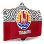 Tahiti Hooded Blanket - Polynesian Design 2