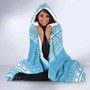 Fiji Flag Polynesian Chief Hooded Blanket 3