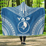 Yap Flag Polynesian Chief Hooded Blanket 1