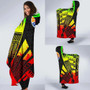 Tahiti Hooded Blanket - Polynesian Tattoo Reggae 2