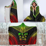 Fiji Polynesian Chief Hooded Blanket - Reggae Version 4