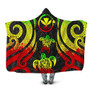 Hawaii Hooded Blanket - Reggae Tentacle Turtle 1