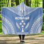 Kosrae Flag Polynesian Chief Hooded Blanket 1