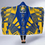 Nauru Hooded Blanket - Polynesian Tattoo Flag 5