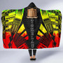 Tokelau Hooded Blanket - Polynesian Tattoo Reggae 5