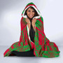 Vanuatu Hooded Blanket - Polynesian Tattoo Flag 3