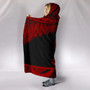 Hawaii Polynesian Hooded Blanket - Hawaii Pride Red Version 4