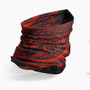 Samoa Neck Gaiter - Floral Tattoo Red 3