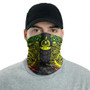 Vanuatu Neck Gaiter - Floral Tattoo Reggae 2