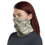 Polynesian Neck Gaiter - Camo Poly Patterns Hibiscus 08 1