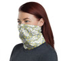 Polynesian Neck Gaiter - Camo Poly Patterns Hibiscus 14 1