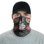 New Caledonia Neck Gaiter - Hibiscus Polynesian Pattern 2