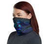 Guam Neck Gaiter - Turtle Hibiscus Blue 1