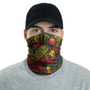 Marshall Islands Neck Gaiter - Turtle Hibiscus Reggae 2