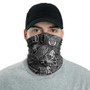 Niue Neck Gaiter - Turtle Hibiscus Black 2