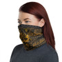 Niue Neck Gaiter - Turtle Hibiscus Gold 1