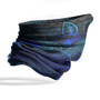 Palau Neck Gaiter - Turtle Hibiscus Blue 4