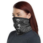 Hawaii Neck Gaiter - Turtle Hibiscus Black 1