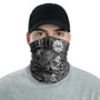 Tahiti Neck Gaiter - Turtle Hibiscus Black 2