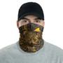 Tokelau Neck Gaiter - Turtle Hibiscus Gold 2