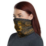 Vanuatu Neck Gaiter - Turtle Hibiscus Gold 1